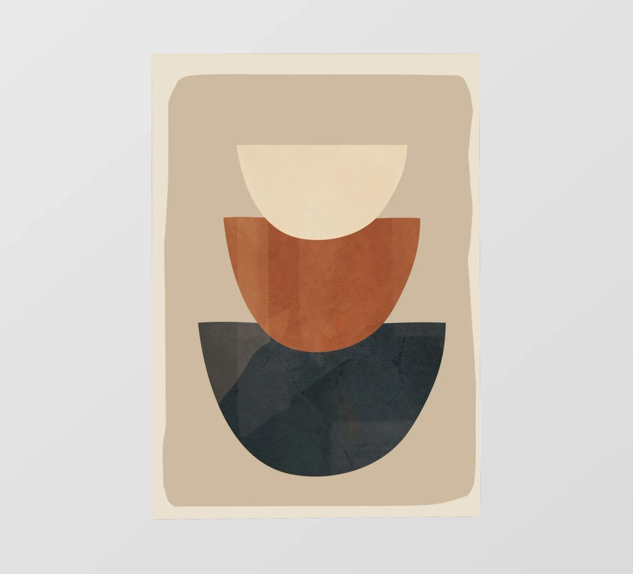 Modern Minimal Shapes 2 pellicola backlit da Flow Line