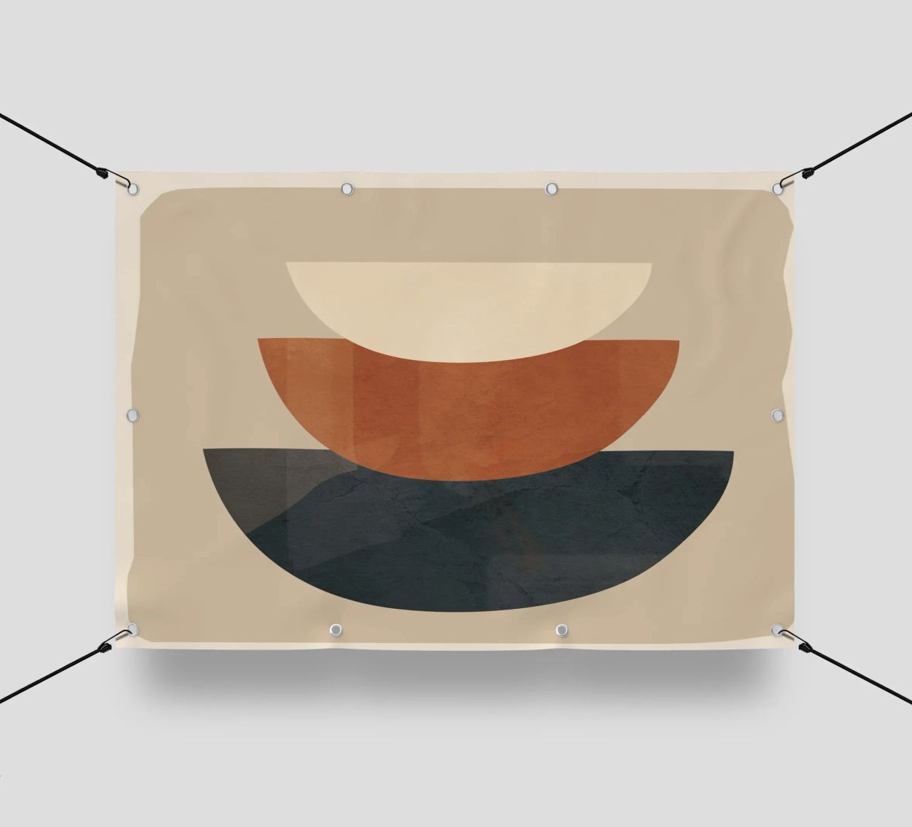 Modern Minimal Shapes 2 telo in pvc da Flow Line