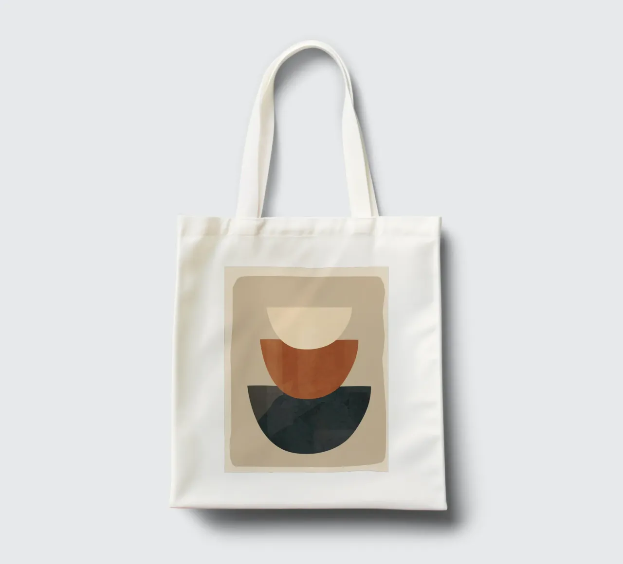 Modern Minimal Shapes 2 borsa in juta da Flow Line
