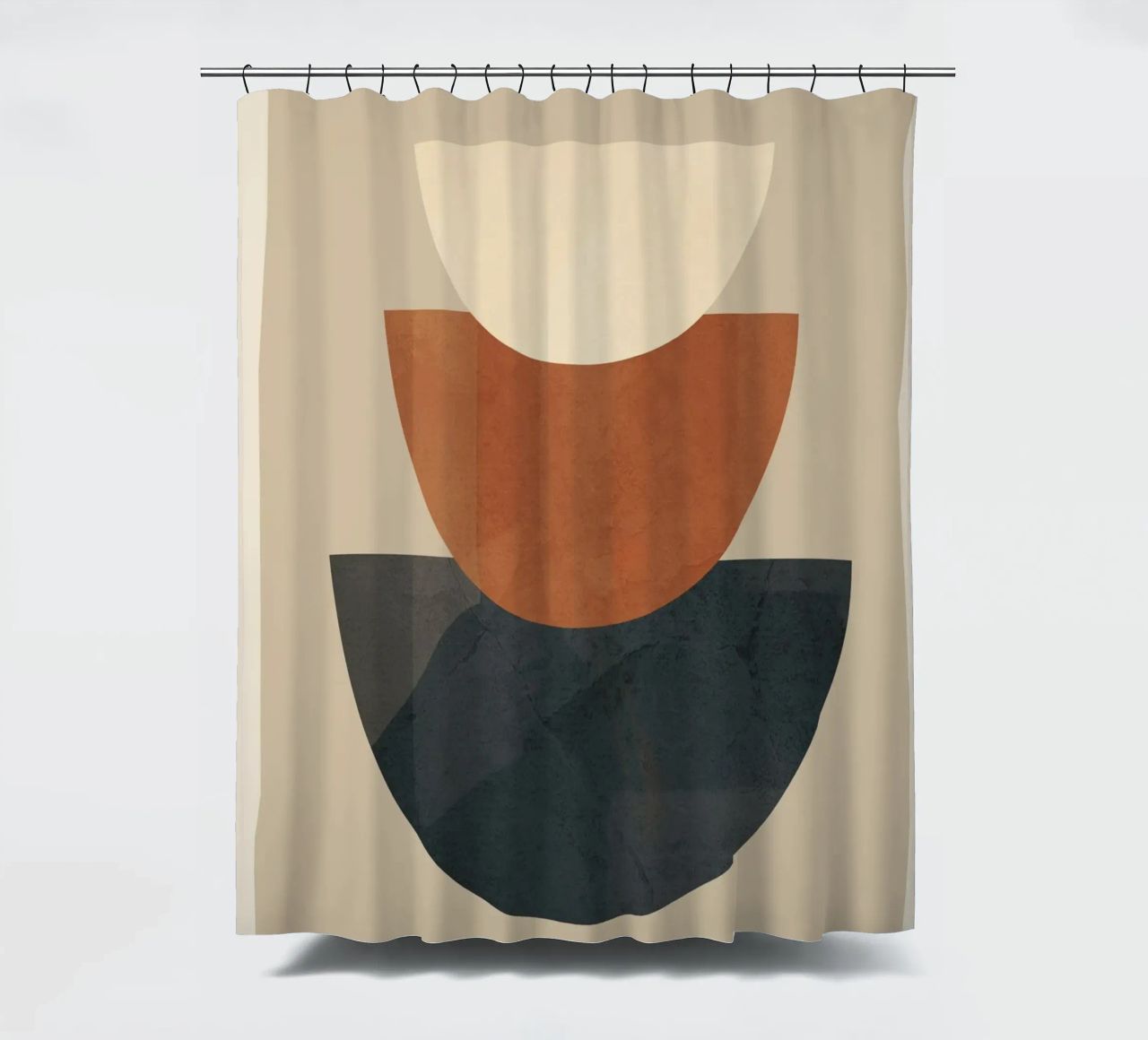 Modern Minimal Shapes 2 tenda da doccia da Flow Line