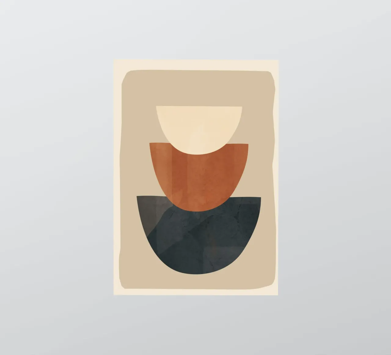 Modern Minimal Shapes 2 adesivo da Flow Line