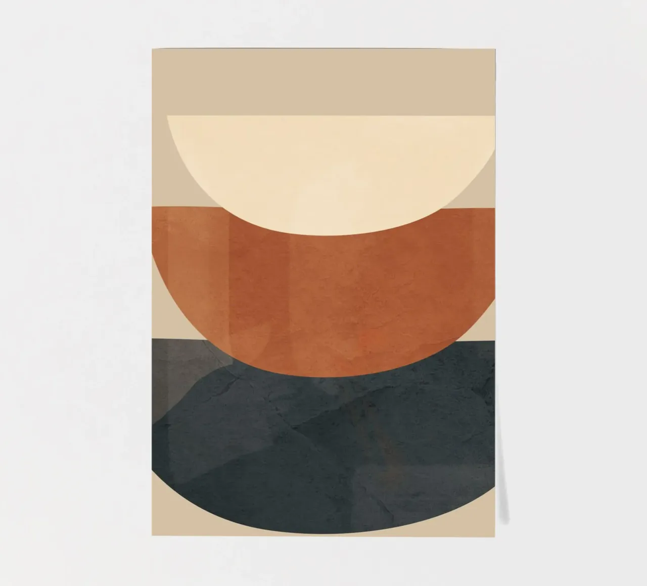 Modern Minimal Shapes 2 foglio adesivo da Flow Line