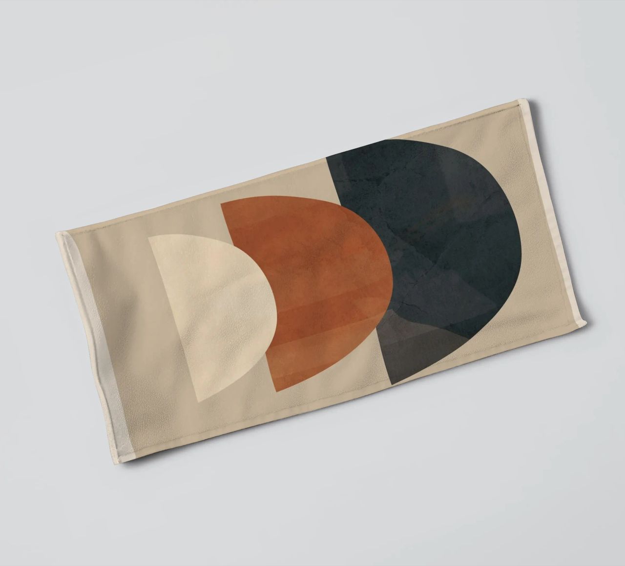 Modern Minimal Shapes 2 asciugamano da bagno da Flow Line