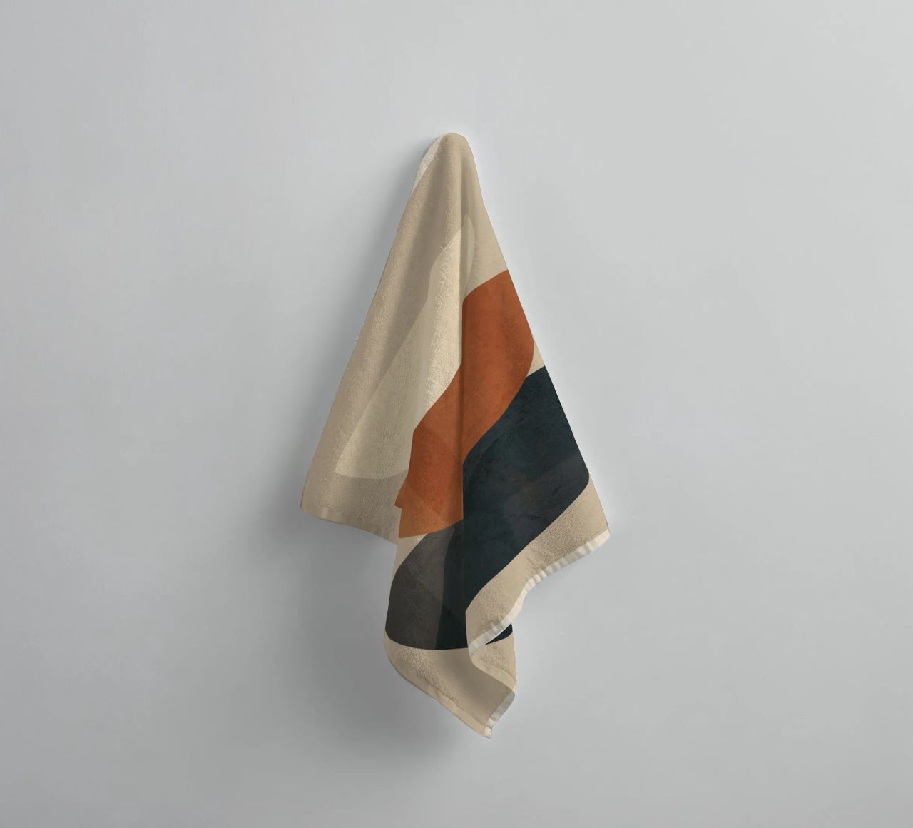 Modern Minimal Shapes 2 asciugamano da bagno da Flow Line