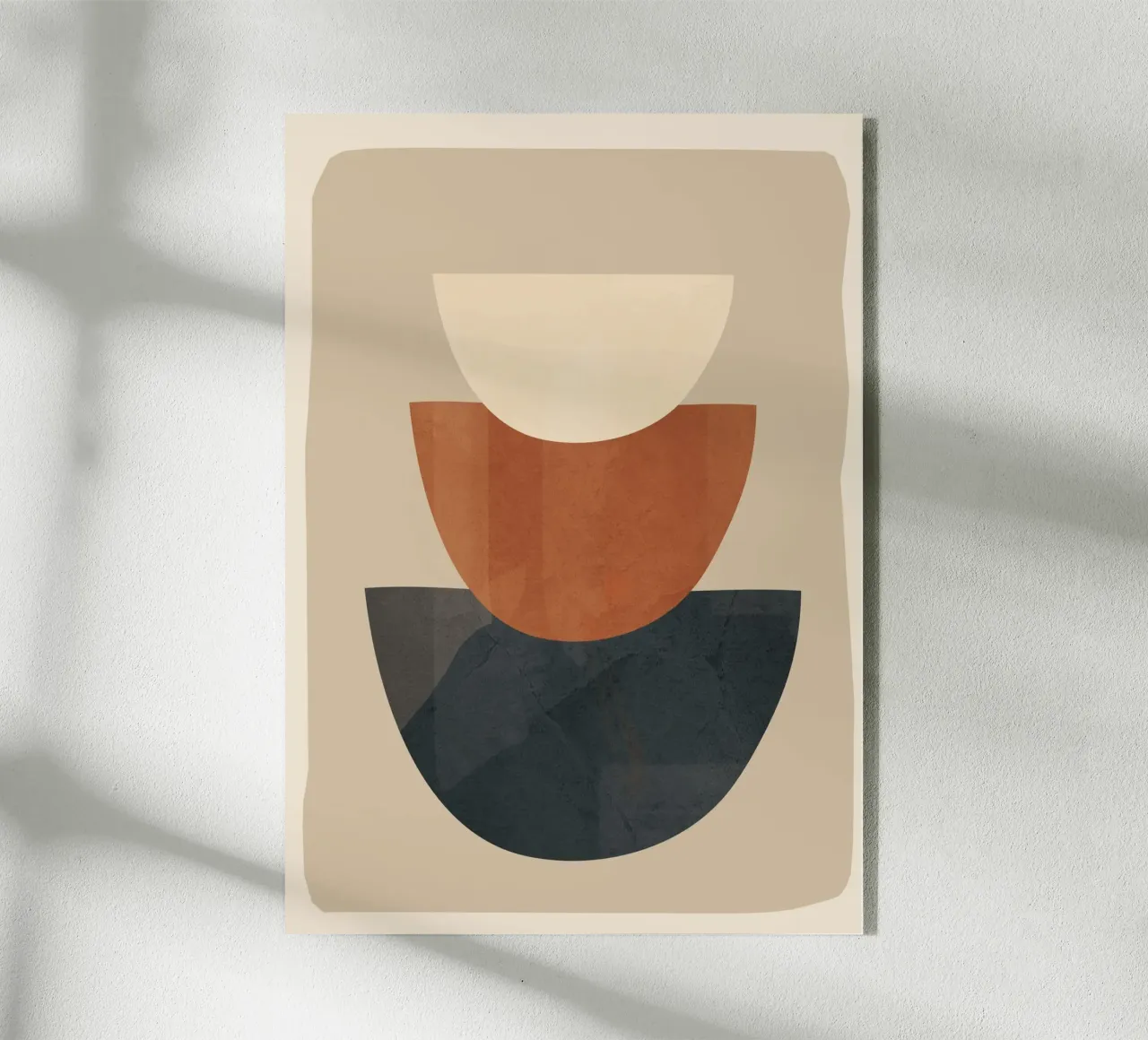 Modern Minimal Shapes 2 acryl van Flow Line