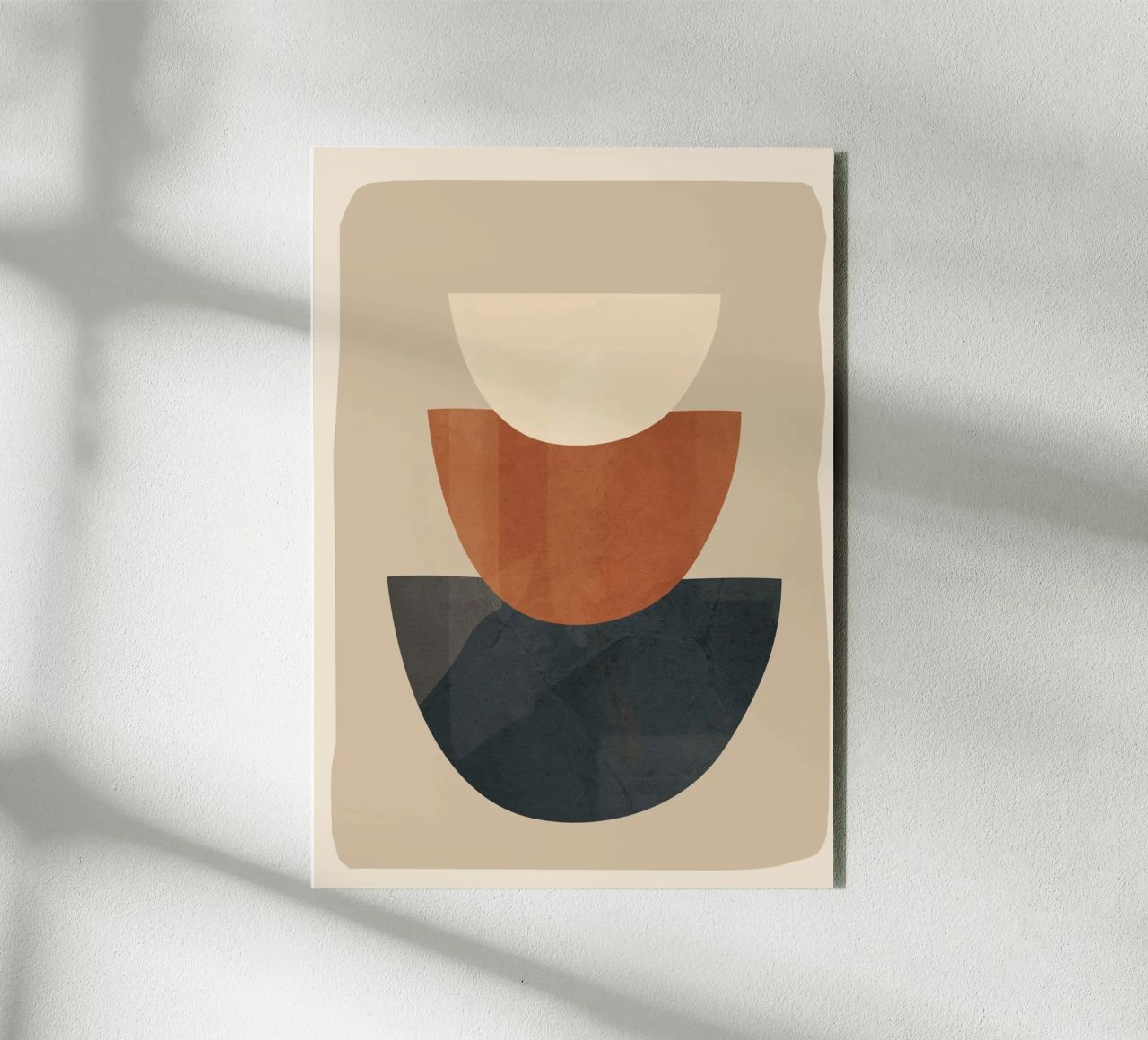 Modern Minimal Shapes 2 alluminio dibond da Flow Line