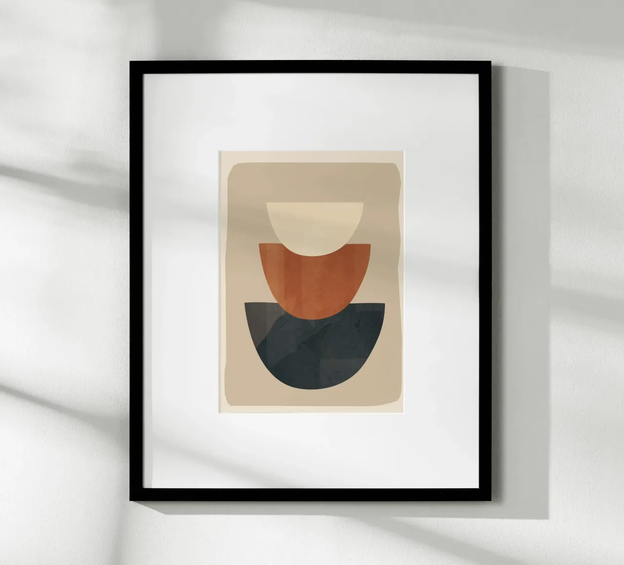 Modern Minimal Shapes 2 poster da Flow Line