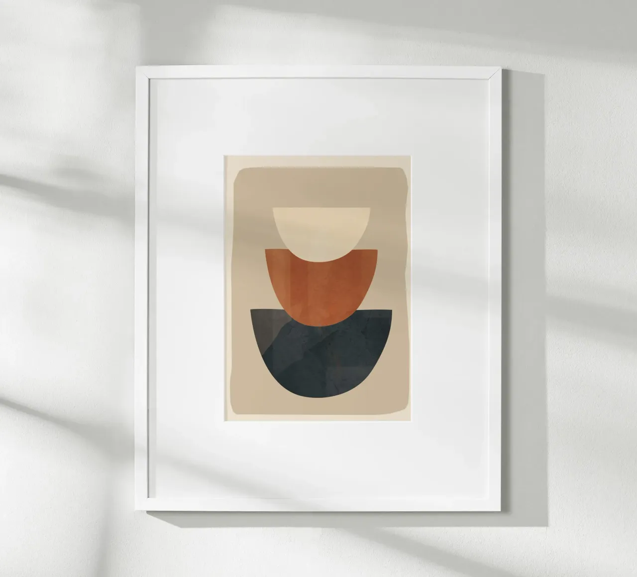 Modern Minimal Shapes 2 poster da Flow Line