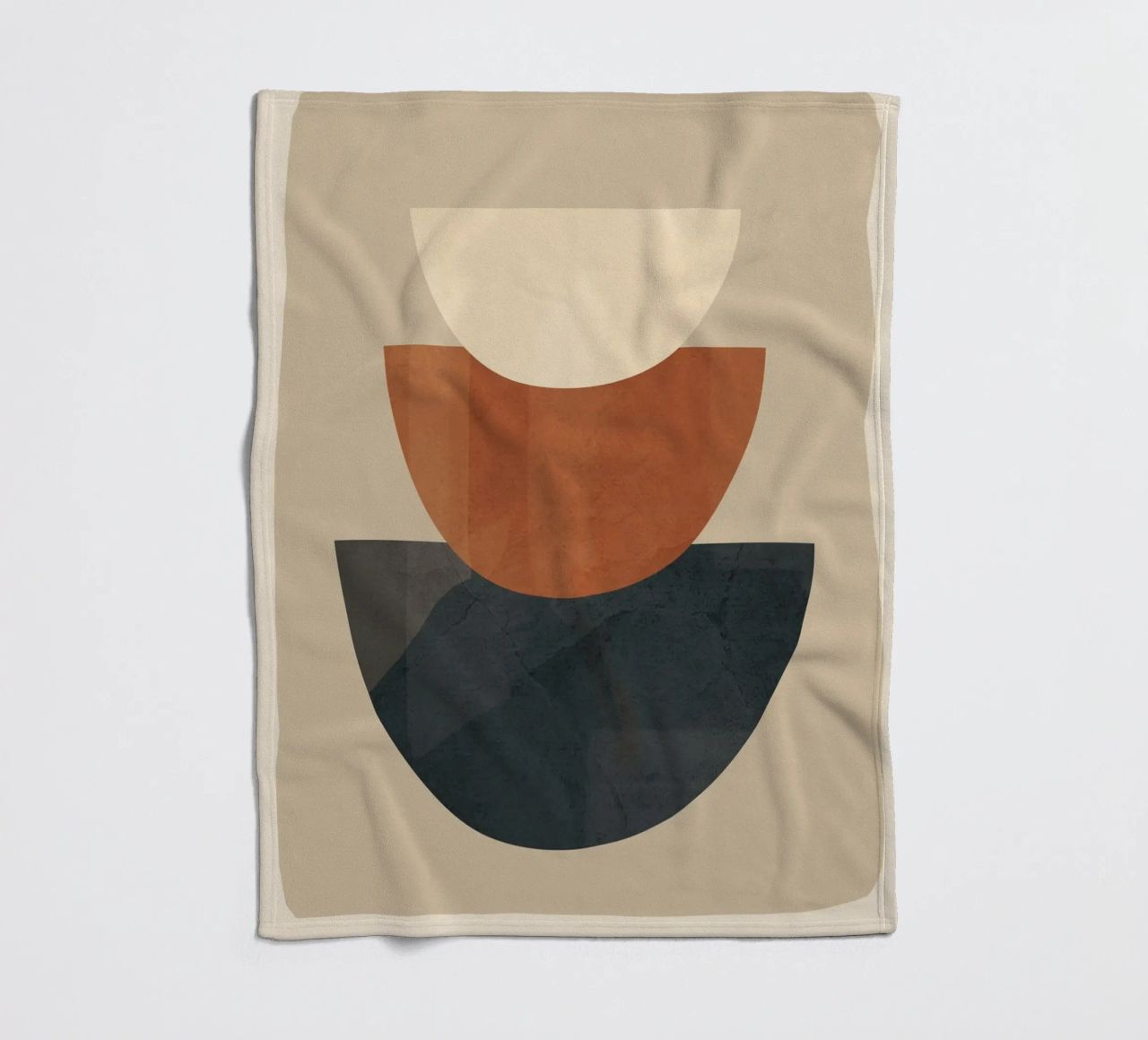 Modern Minimal Shapes 2 coperta in pile da Flow Line