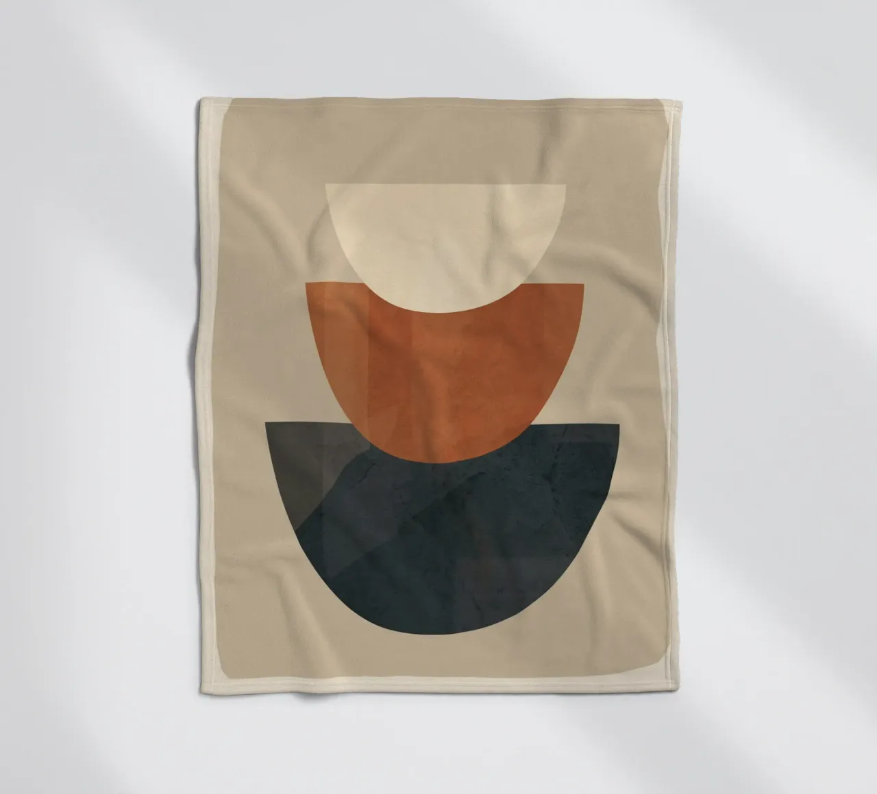 Modern Minimal Shapes 2 coperta in pile da Flow Line