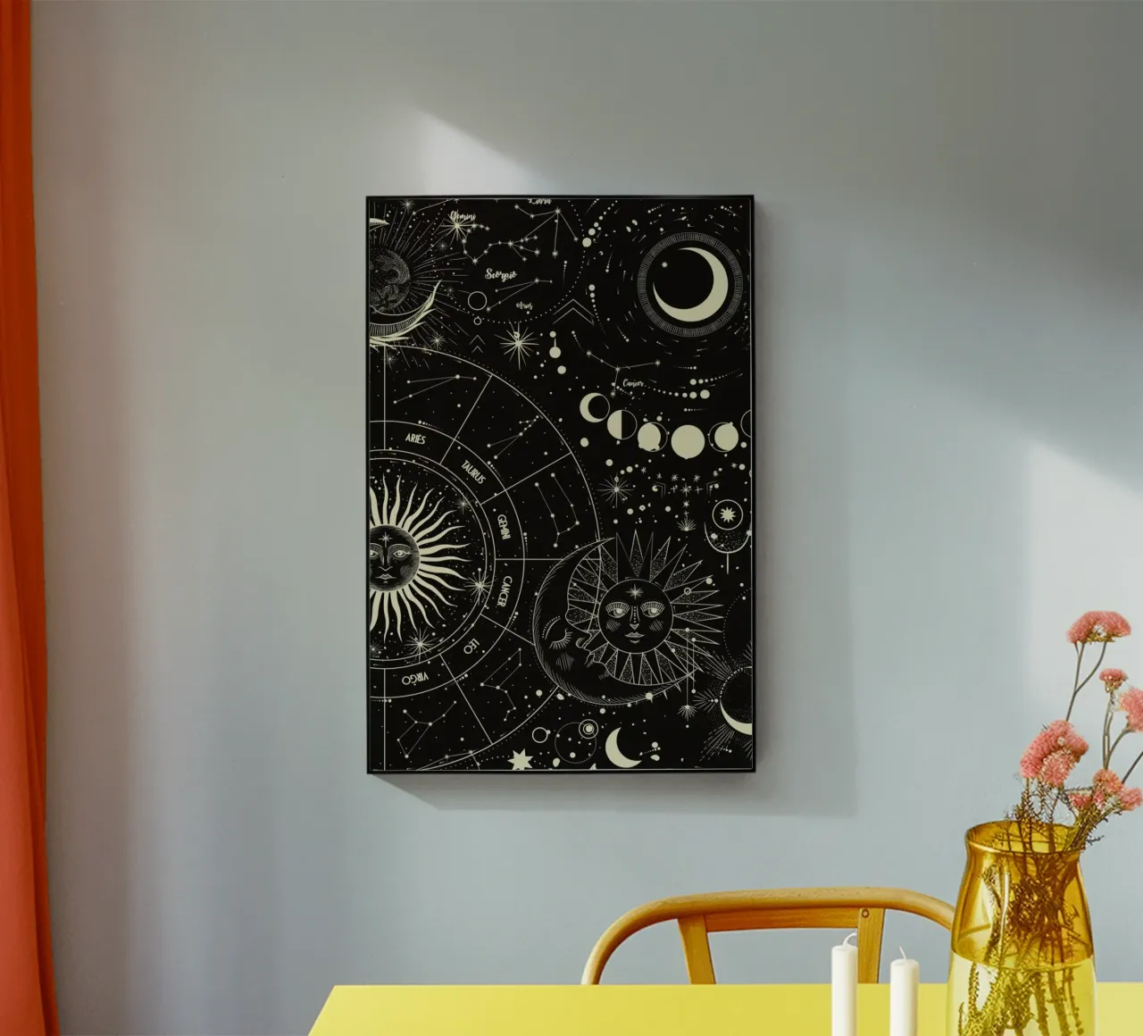 Astrology Wheel plexiglass da daylight design studio