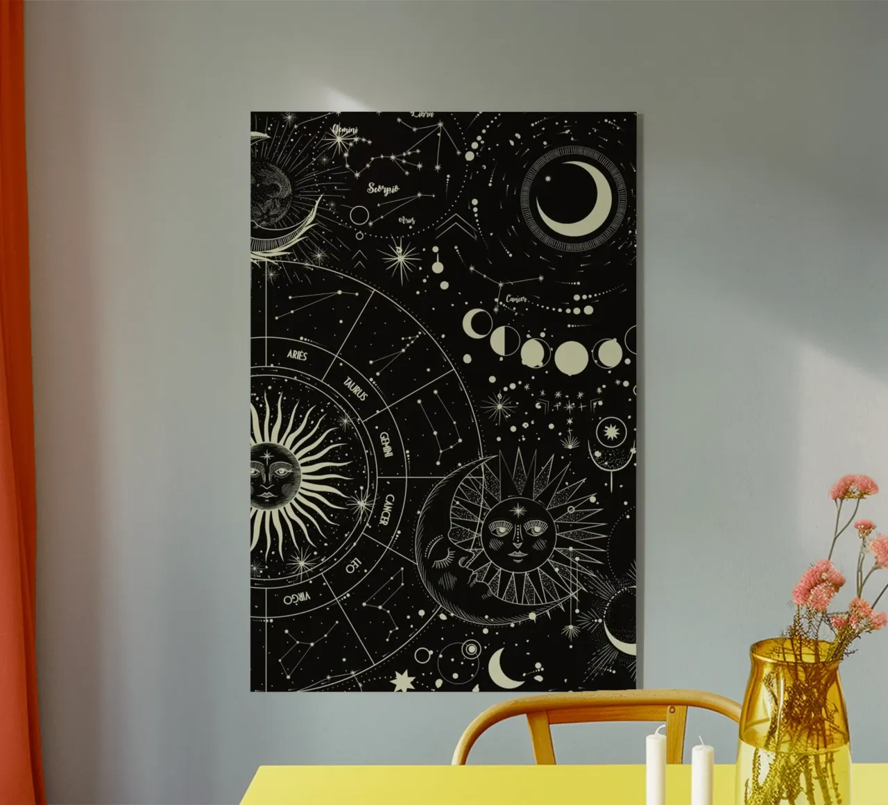 Astrology Wheel plexiglass da daylight design studio