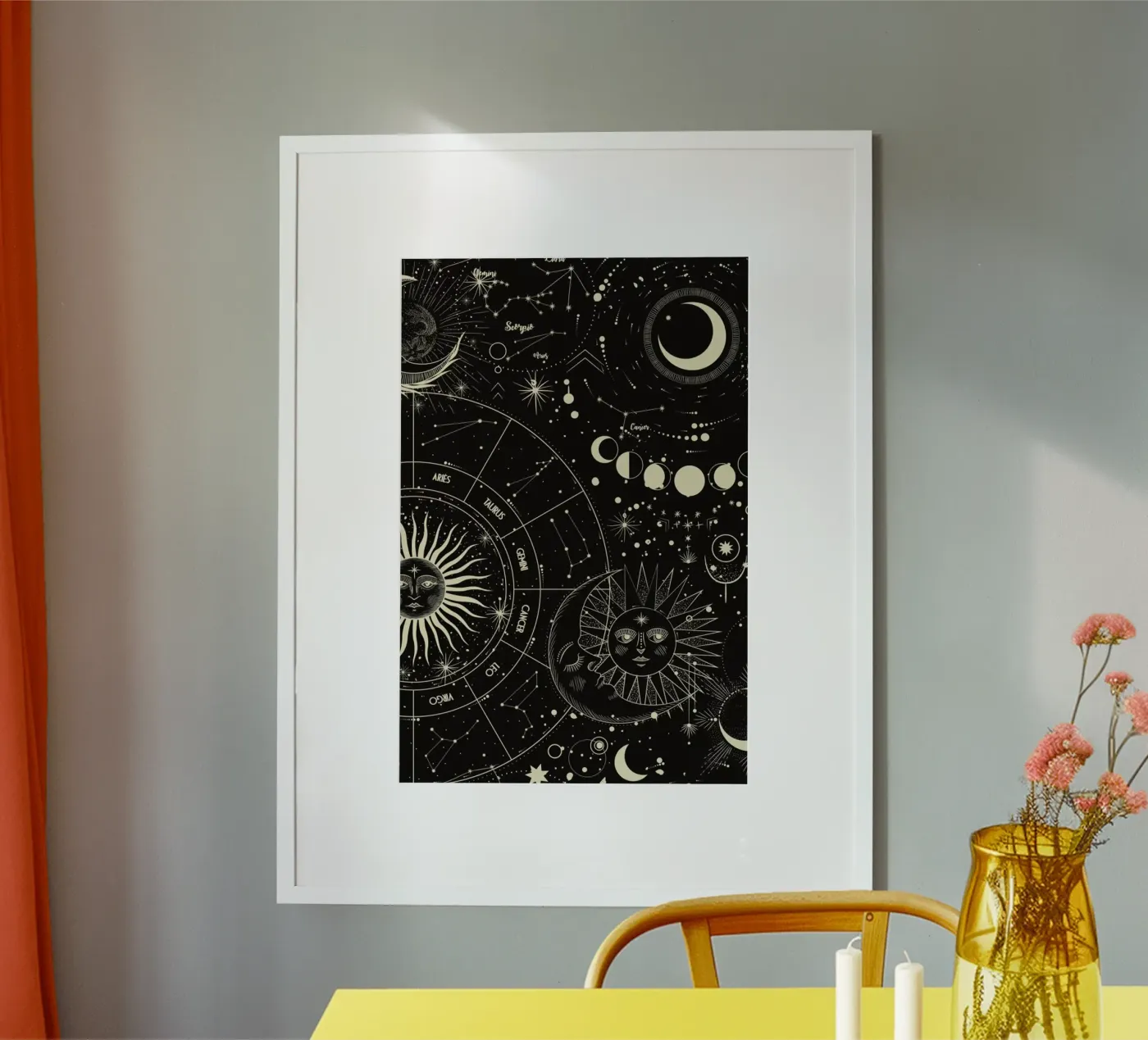 Astrology Wheel poster da daylight design studio
