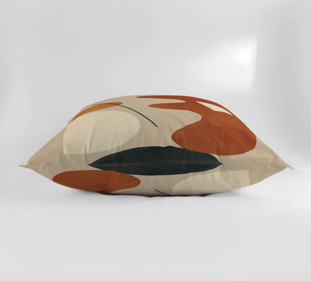 Modern Minimal Shapes 3 cuscino da Flow Line