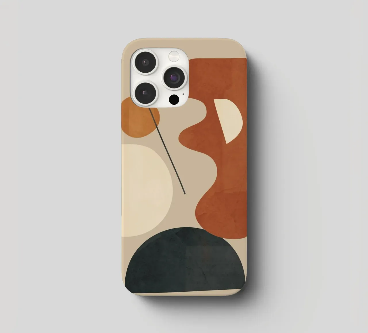 Modern Minimal Shapes 3 cover iphone da Flow Line