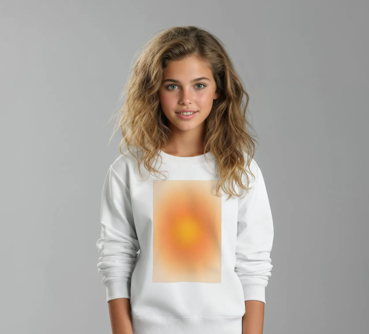 Glow Forms - Warm Fade sudadera para niño de SMPLE