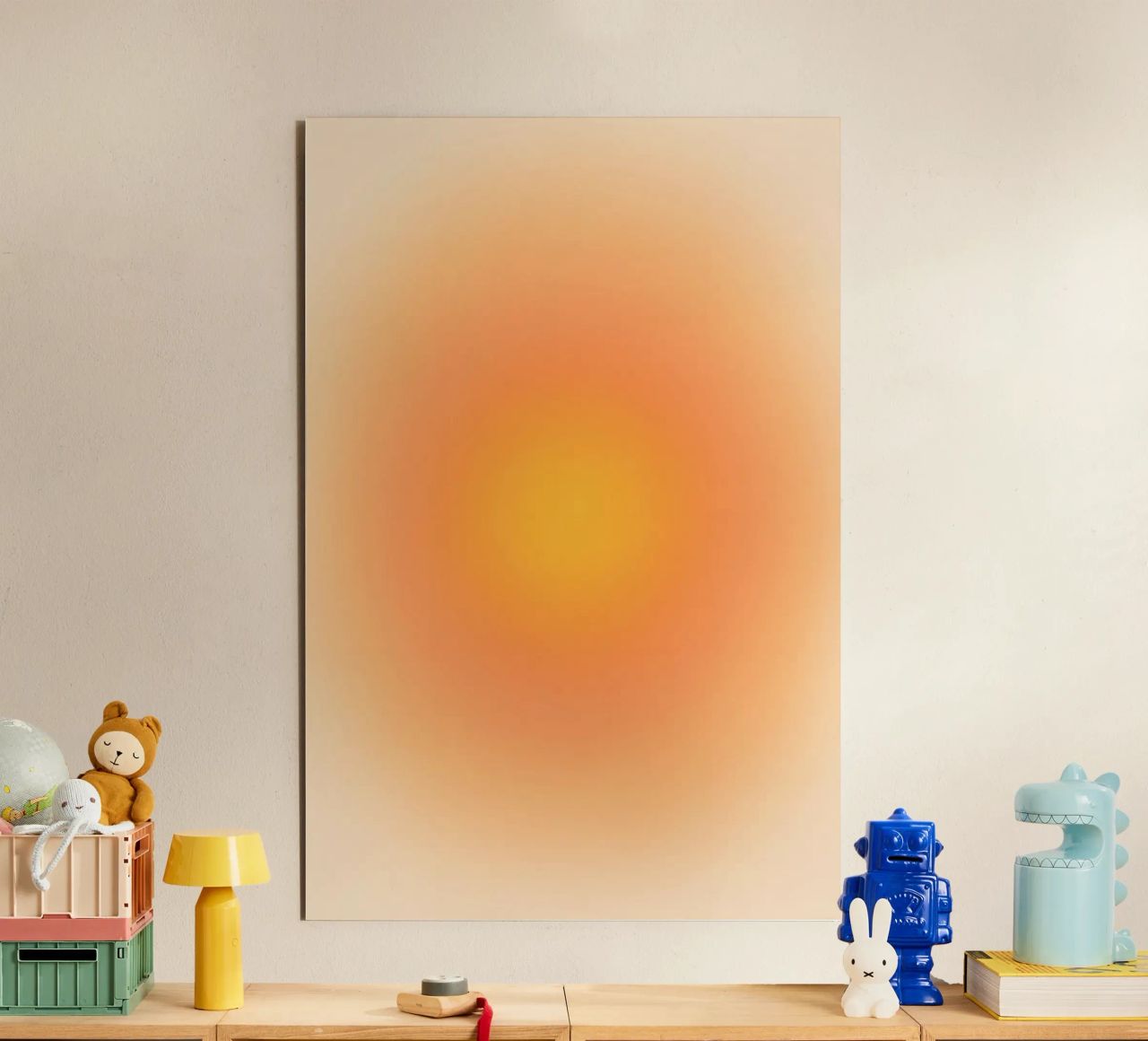 Glow Forms - Warm Fade alluminio dibond da SMPLE