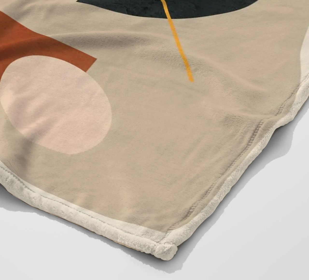 Modern Minimal Shapes 4 coperta in pile da Flow Line