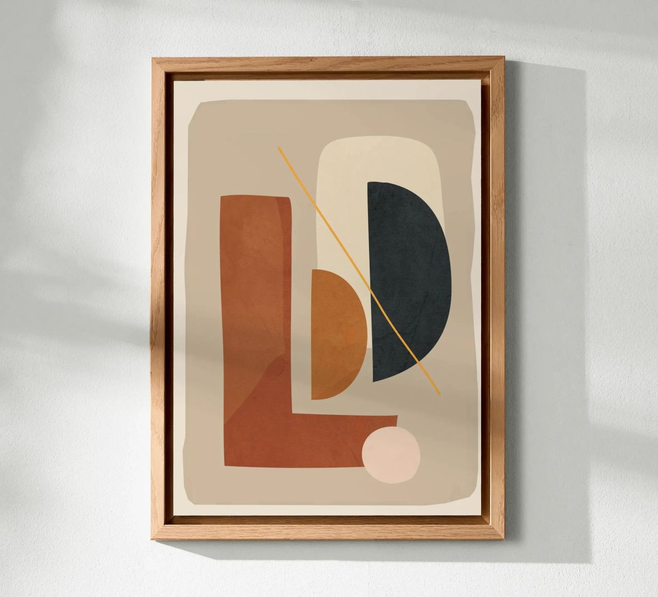 Modern Minimal Shapes 4 alluminio dibond da Flow Line