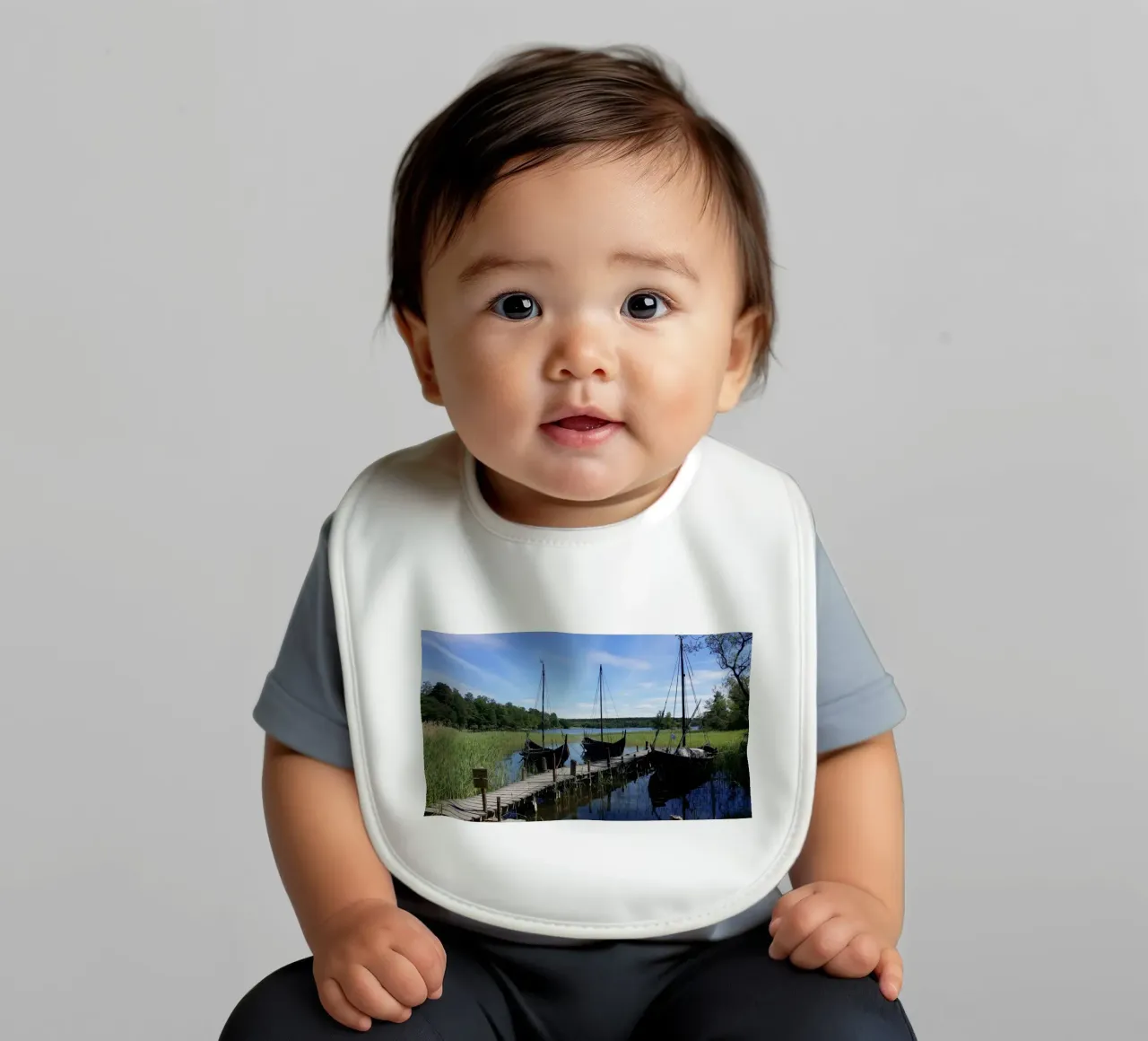 Wikinger Babylätzchen von Massimo Frascogna