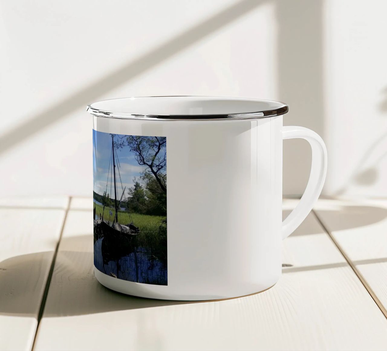 Vichinghi tazza in smalto da Massimo Frascogna