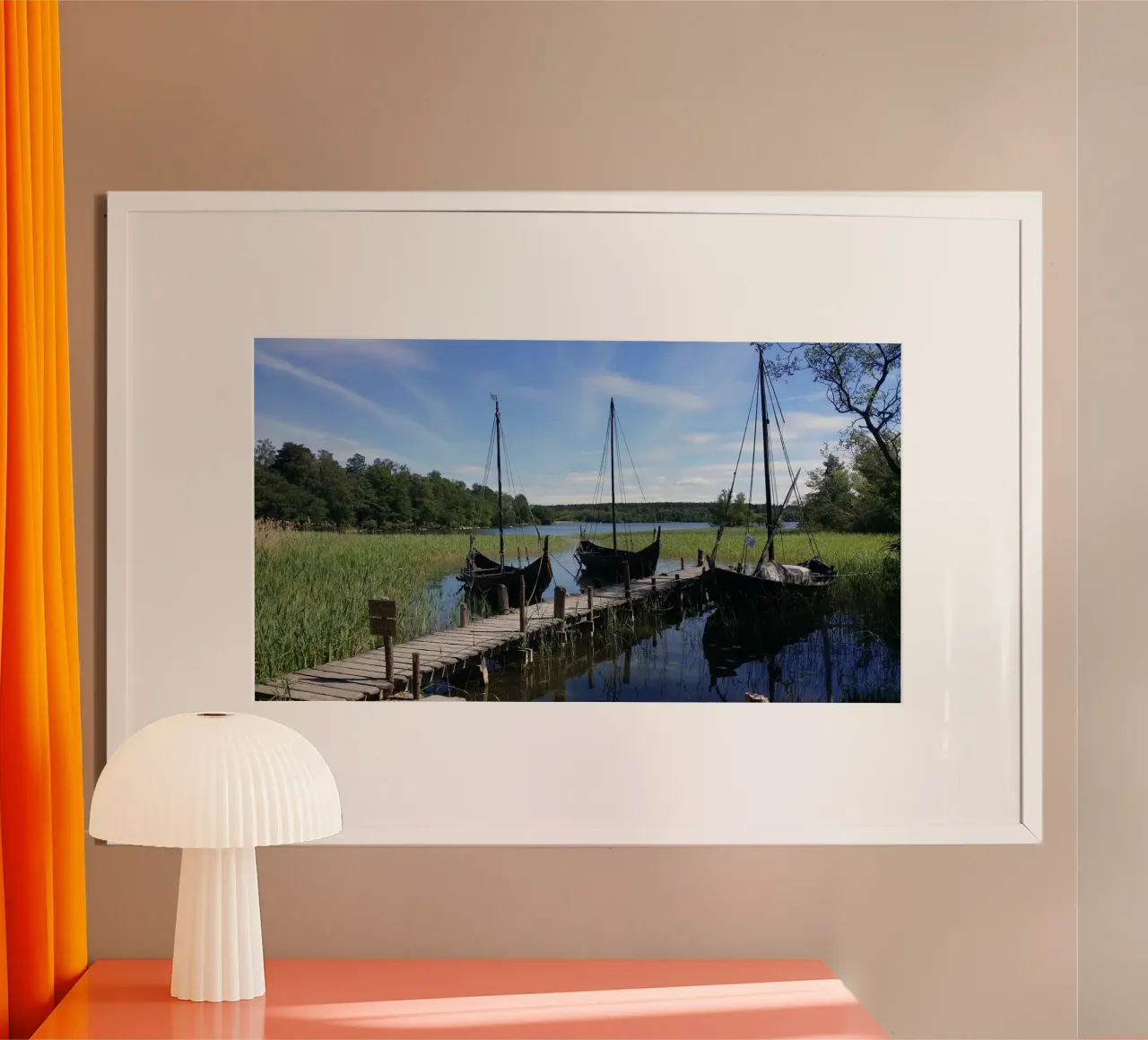 Wikinger Poster von Massimo Frascogna