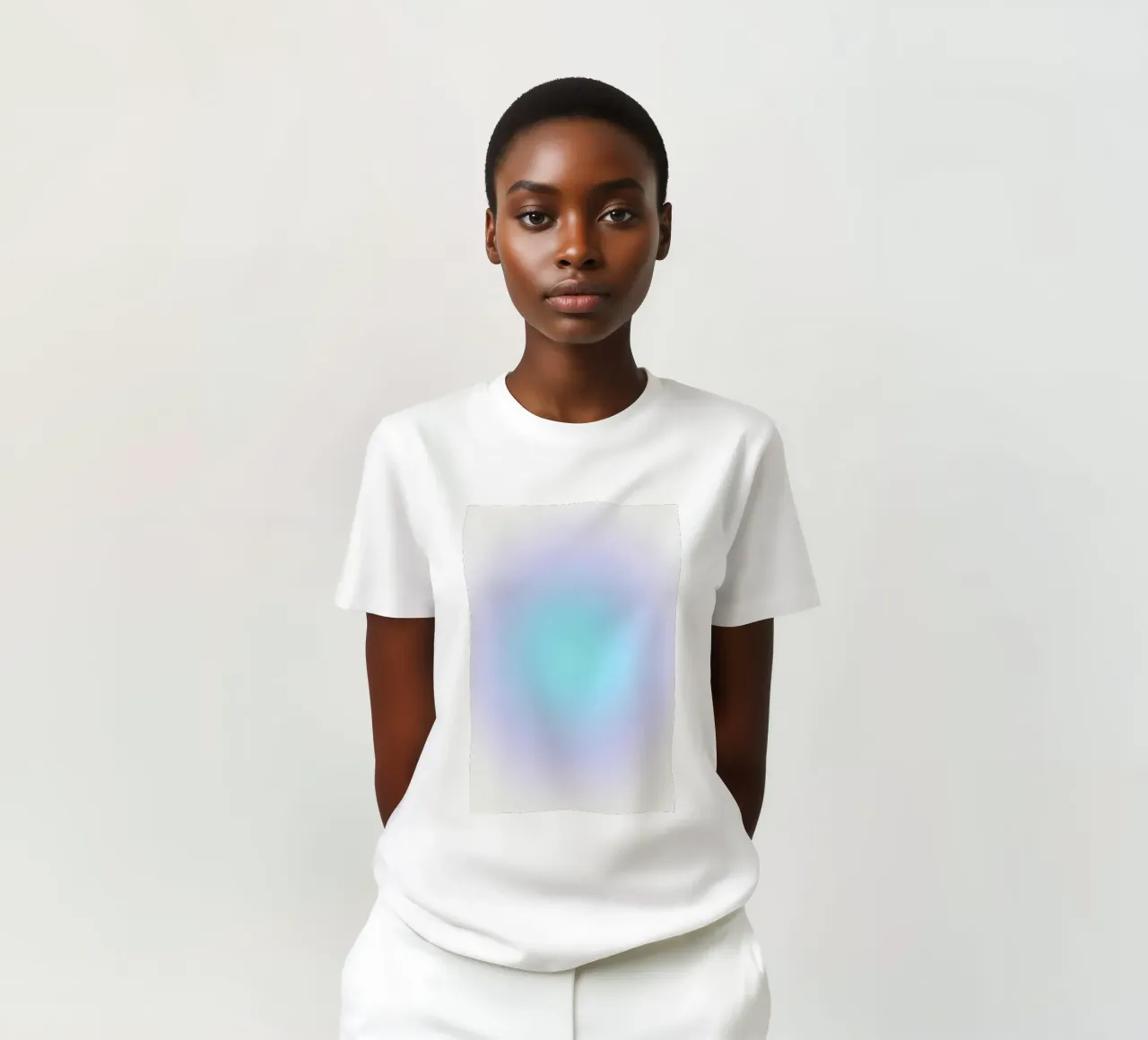 Glow Forms - Blue Aura t-shirt da SMPLE