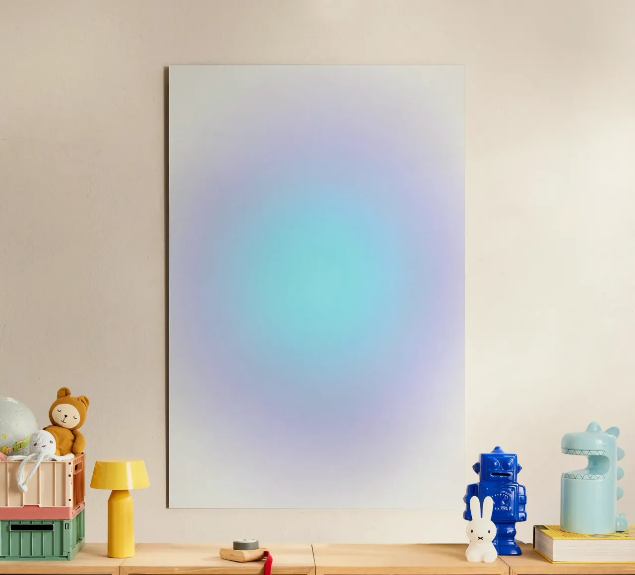 Glow Forms - Blue Aura alluminio dibond da SMPLE