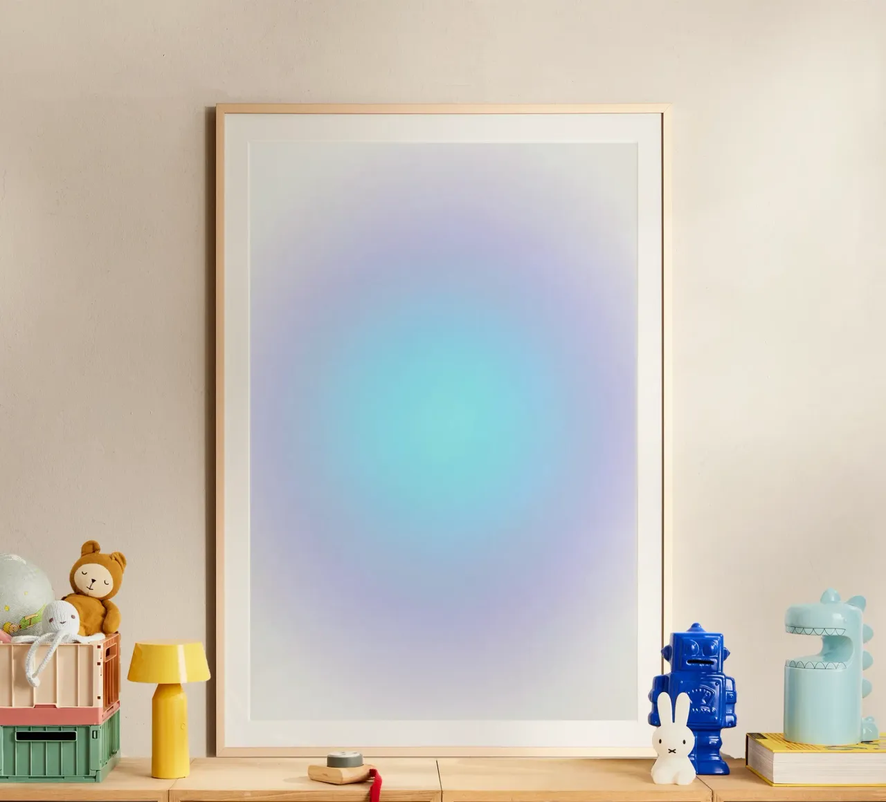 Glow Forms - Blue Aura carta hahnemühle da SMPLE