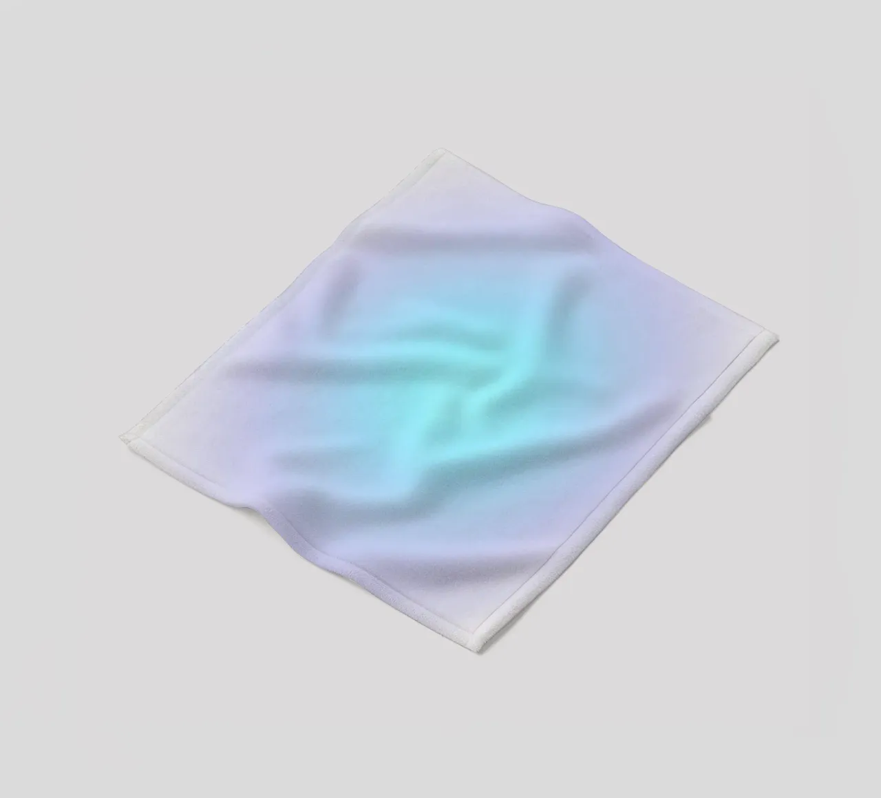 Glow Forms - Blue Aura coperta in pile da SMPLE
