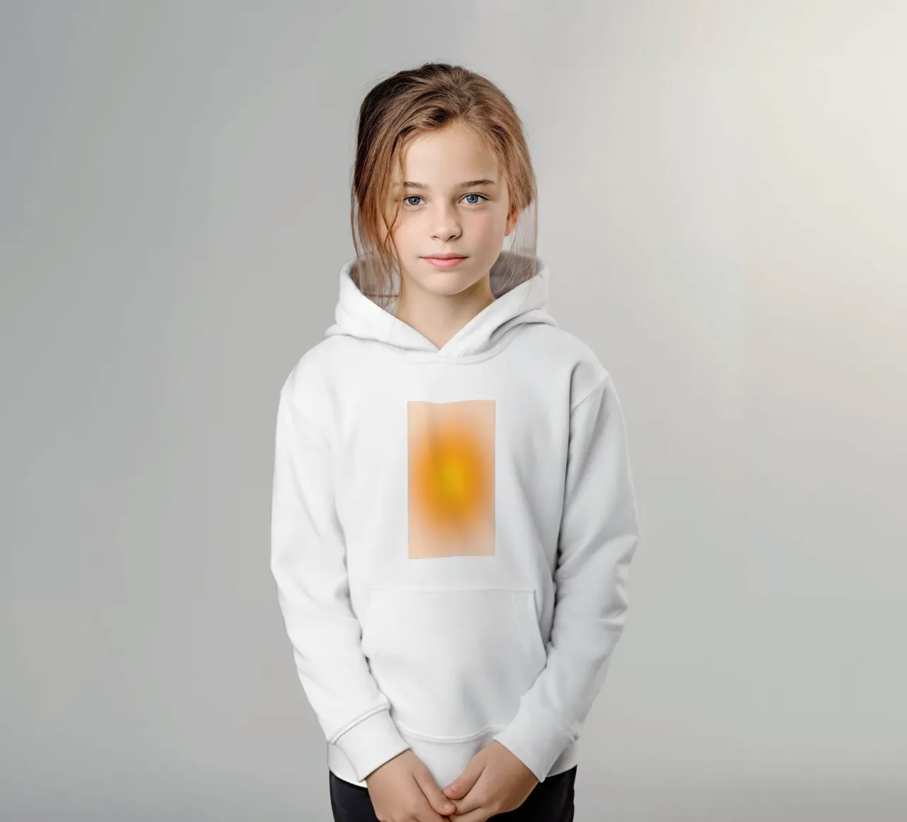Glow Forms – Golden Aura felpa bambino con cappuccio da SMPLE