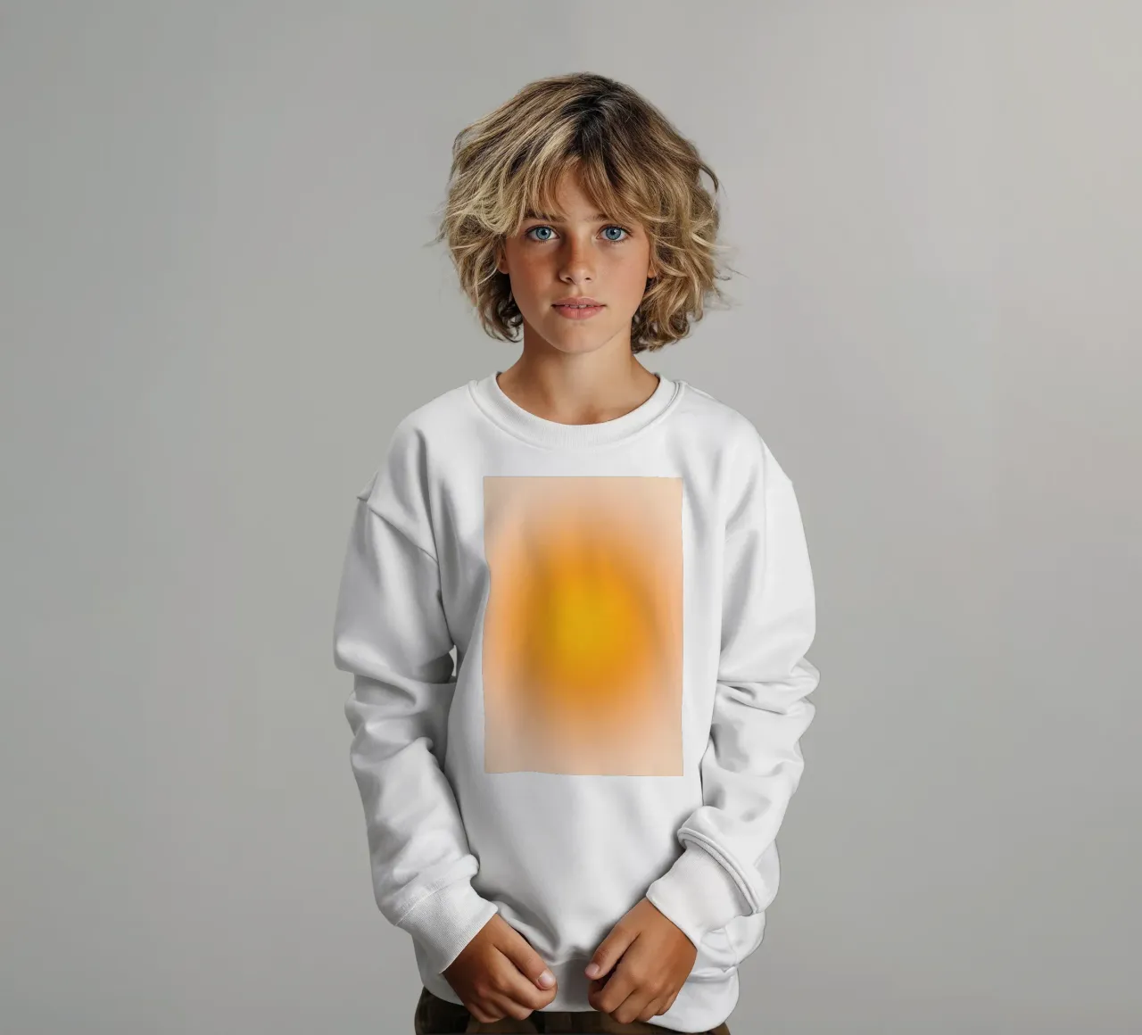 Glow Forms – Golden Aura felpa bambino da SMPLE