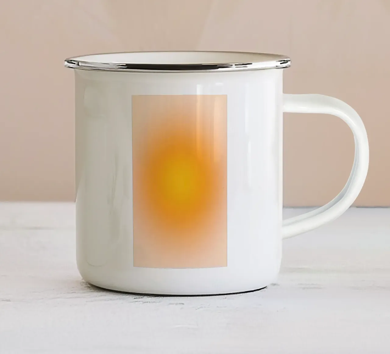 Glow Forms – Golden Aura tazza in smalto da SMPLE