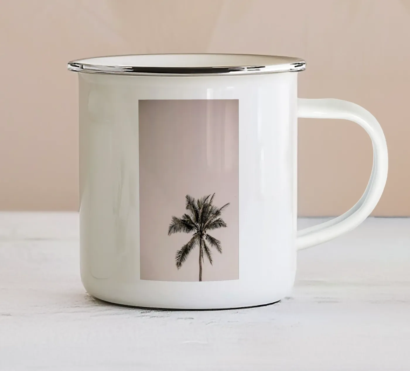 Joy enamel mug by Shot By Clint