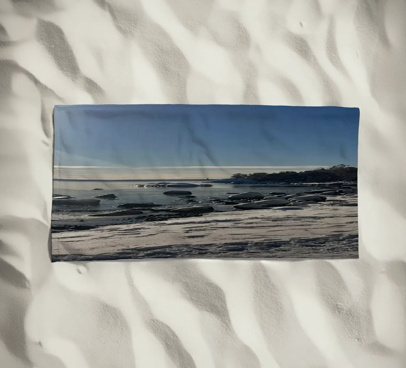 Winter strandhanddoek van Massimo Frascogna