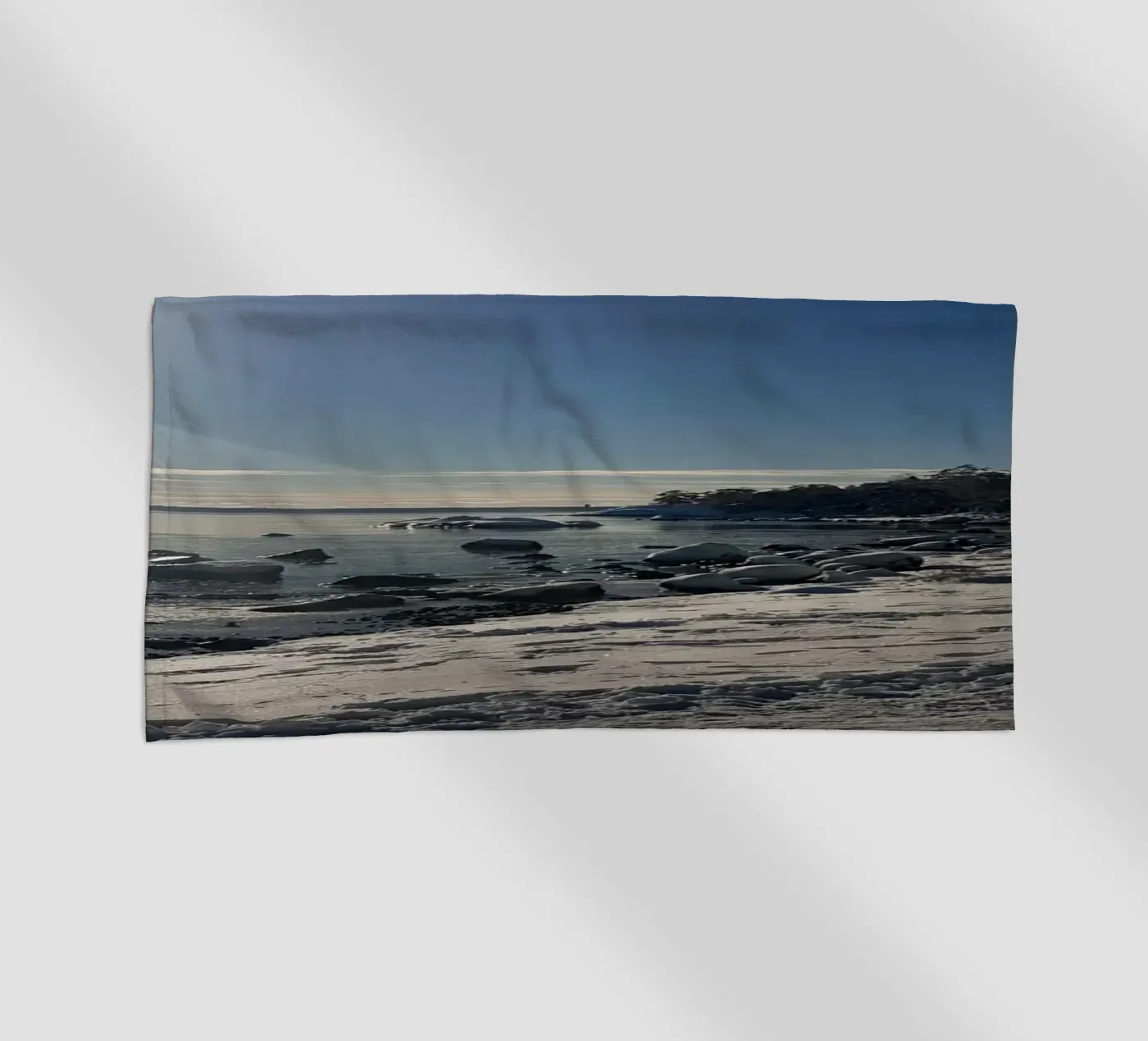 Winter strandhanddoek van Massimo Frascogna