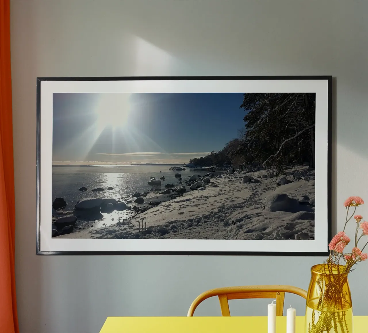 Winter poster van Massimo Frascogna