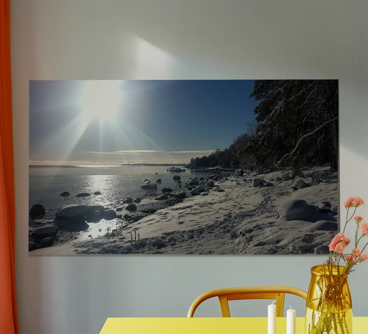 Winter poster van Massimo Frascogna