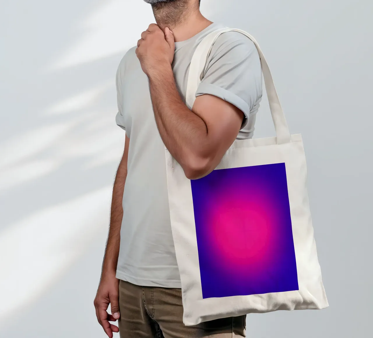 Glow Forms - Sonic Bloom borsa in juta da SMPLE