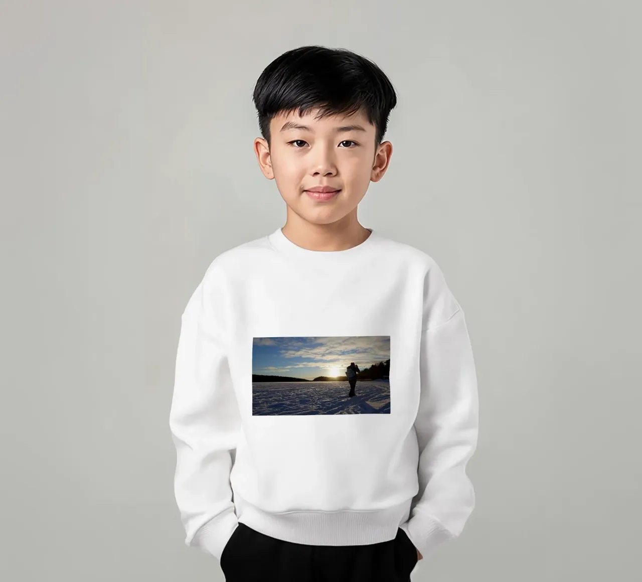 Inverno felpa bambino da Massimo Frascogna