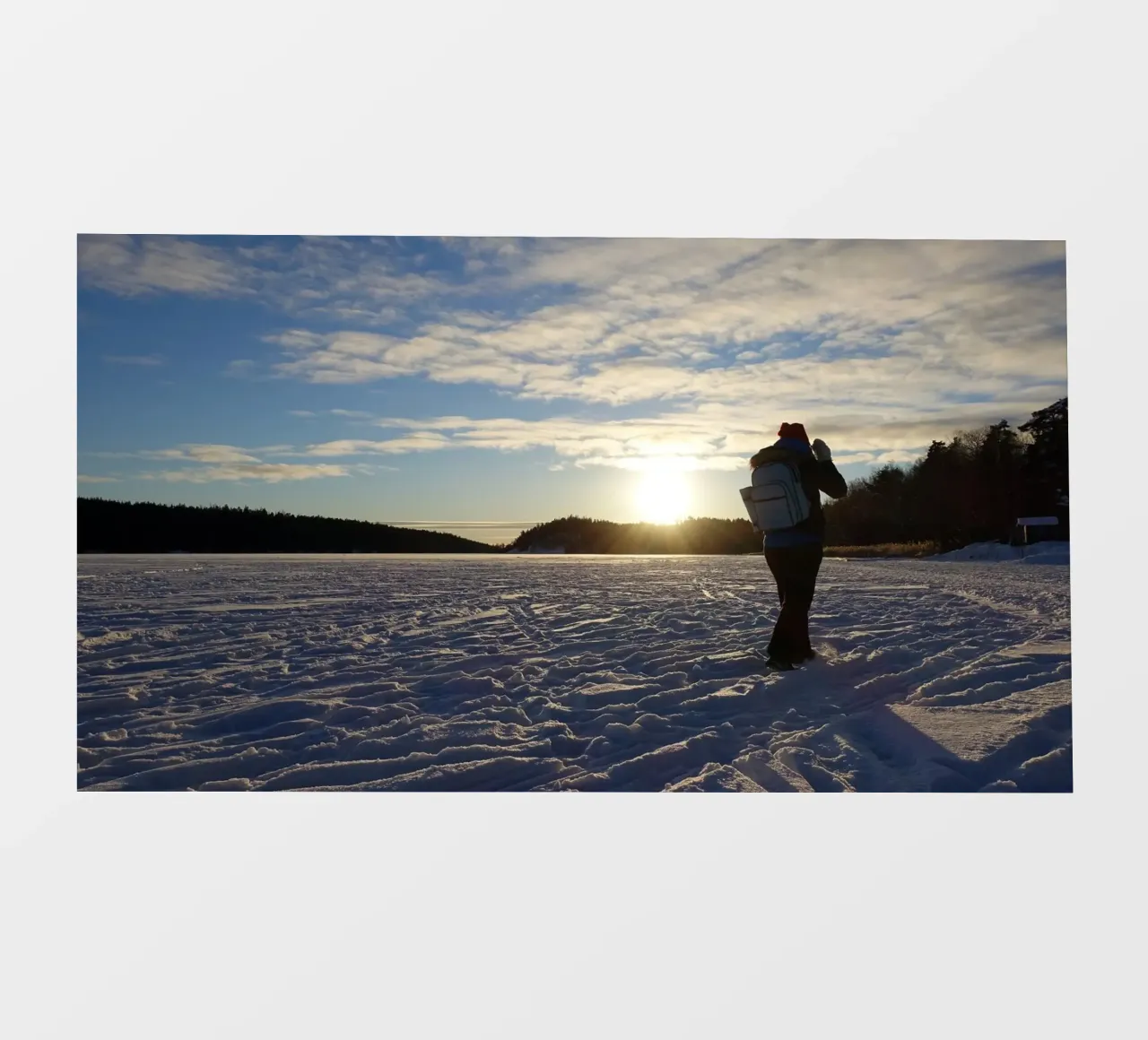 Winter photo wallpaper by Massimo Frascogna