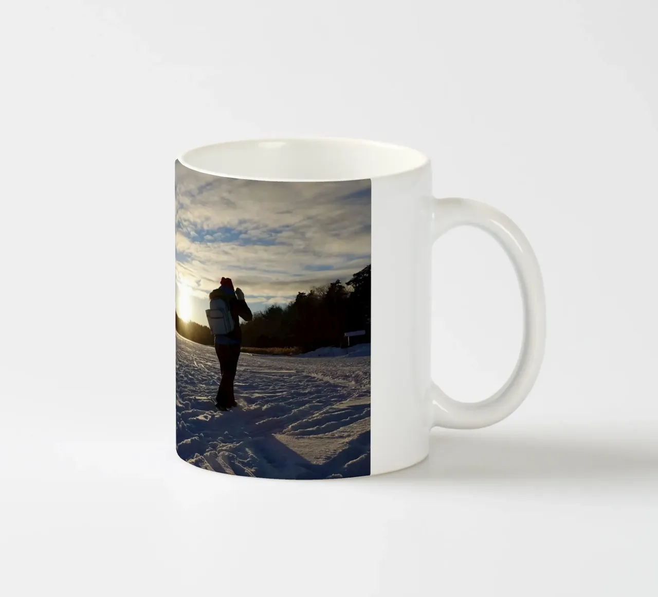 Inverno tazza in ceramica da Massimo Frascogna