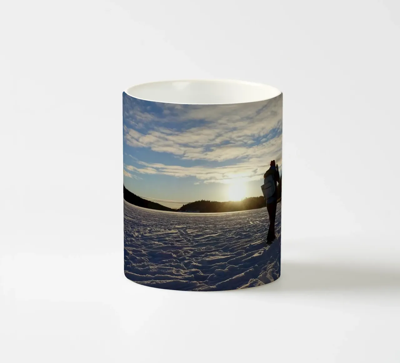 Inverno tazza in ceramica da Massimo Frascogna