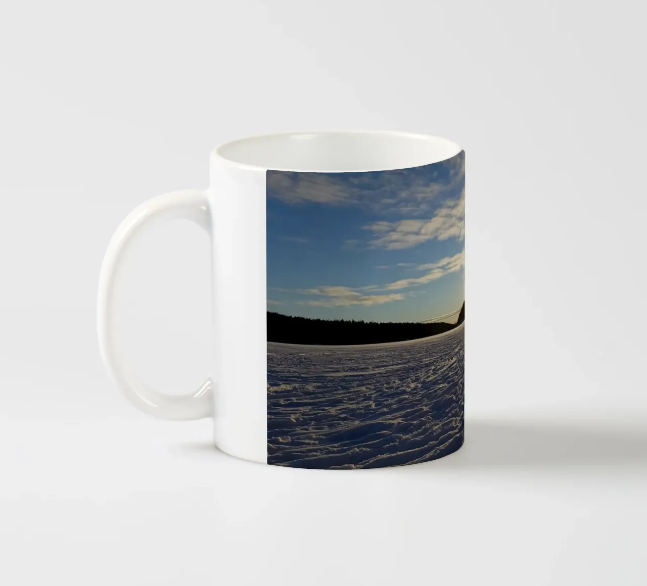 Inverno tazza in ceramica da Massimo Frascogna