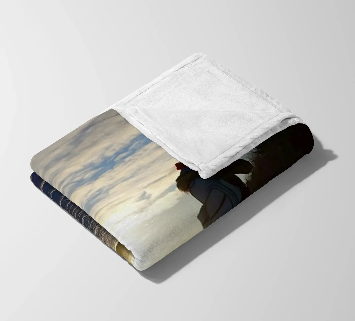 Winter fleece blanket by Massimo Frascogna