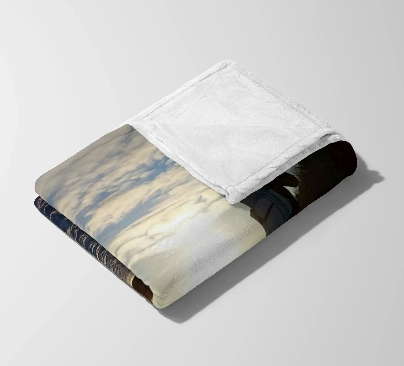 Winter fleece blanket by Massimo Frascogna