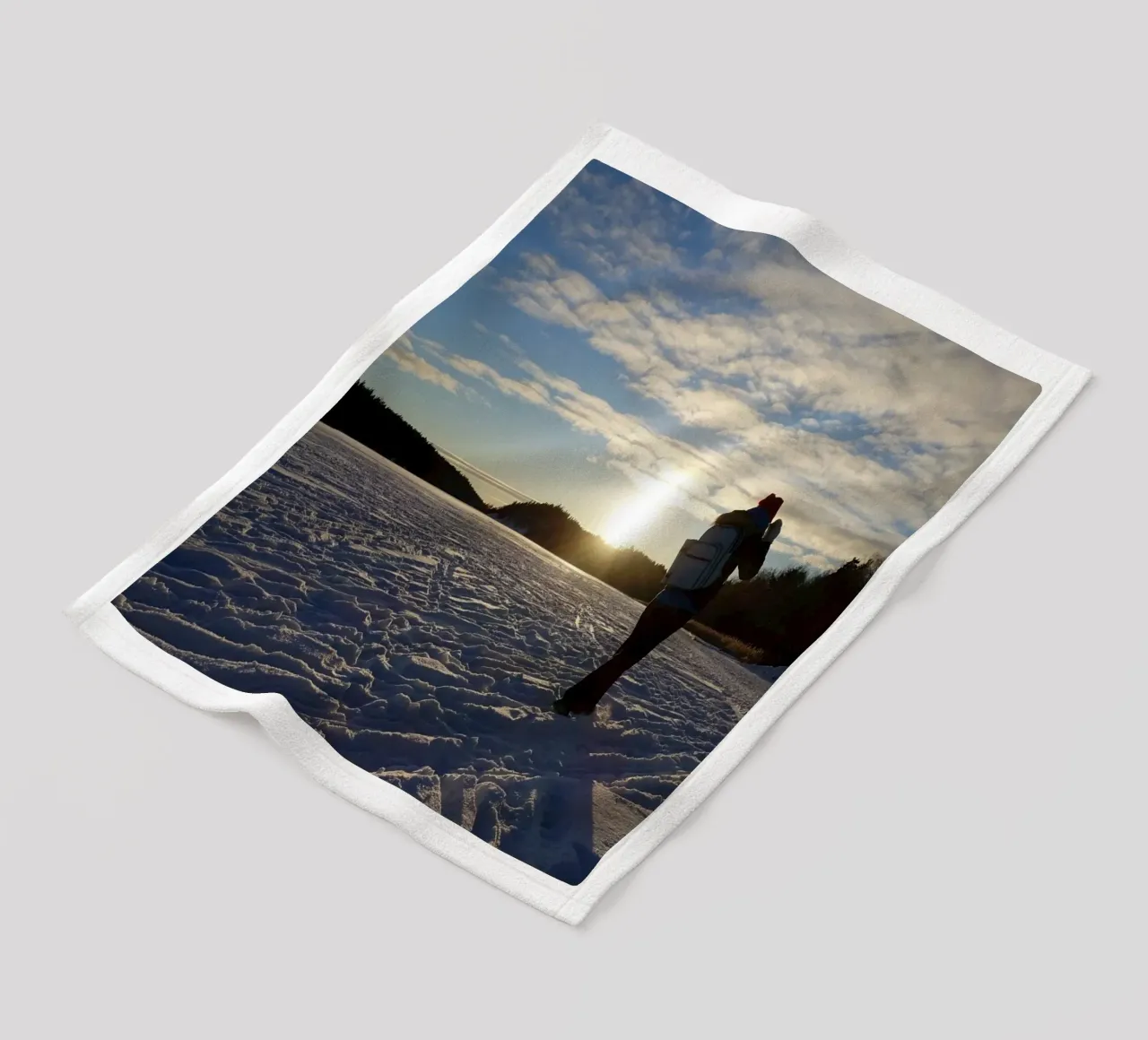 Winter Fleecedecke von Massimo Frascogna