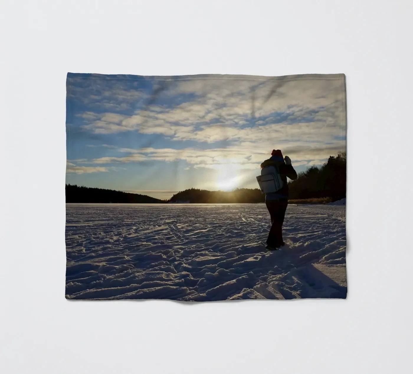 Winter fleece blanket by Massimo Frascogna