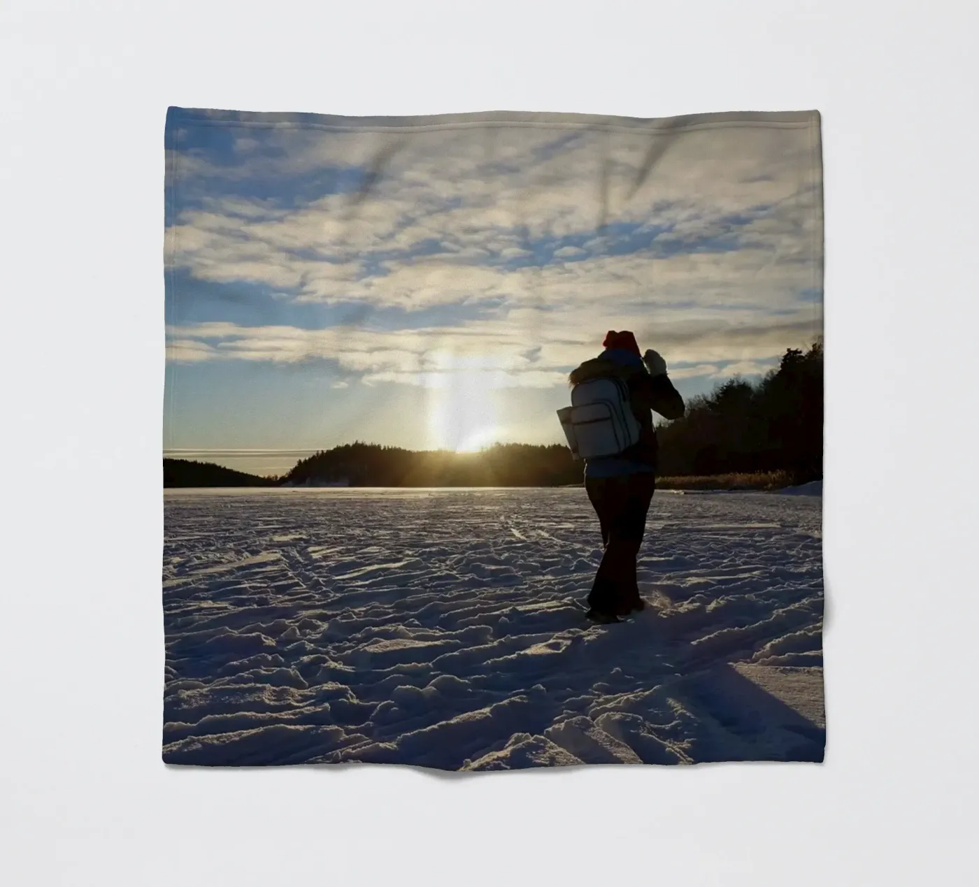Winter fleece blanket by Massimo Frascogna