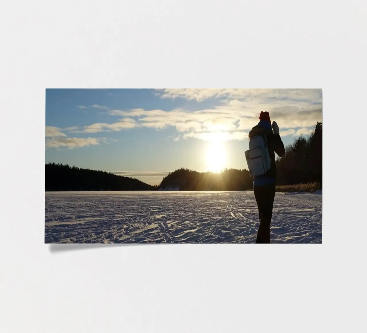 Inverno foglio adesivo da Massimo Frascogna